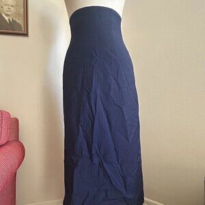 Michelle Mason High Waisted Button Back Skirt